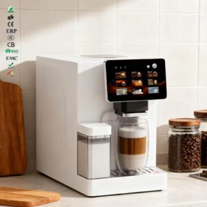 Espresso 19/20 bar espresso fully automatic coffee machine with grinder
