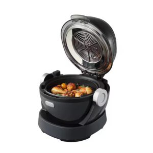 Digital multi-function health visual oil-free cooking oven household appliances household intelligent rolling air fryer
