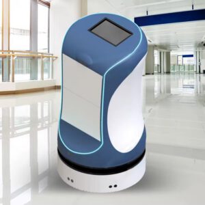 Intelligent hotel food delivery robot autonomous navigation food delivery robot