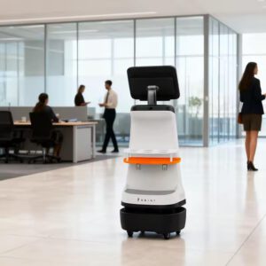 Fully automatic AI home companion robot elderly health management commercial reception robot VSLAM