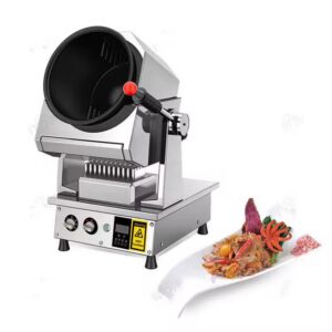Multifunctional intelligent roller cooking machine 360 rotating restaurant intelligent cooking robot